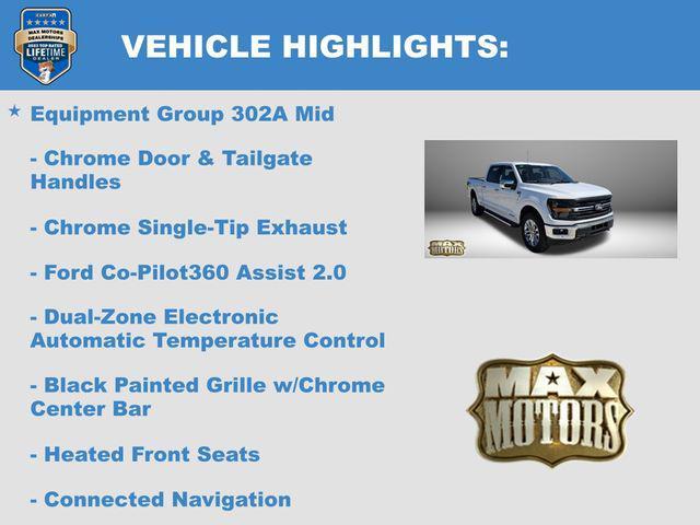 new 2025 Ford F-150 car, priced at $58,289
