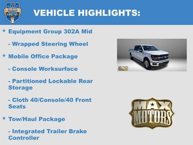 new 2025 Ford F-150 car, priced at $58,289