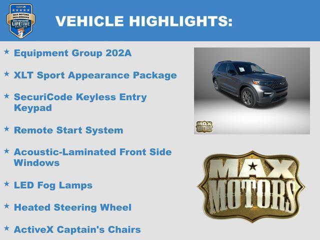 used 2022 Ford Explorer car, priced at $29,899