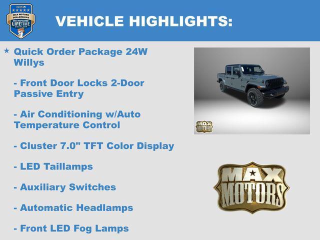 new 2025 Jeep Gladiator car, priced at $51,036