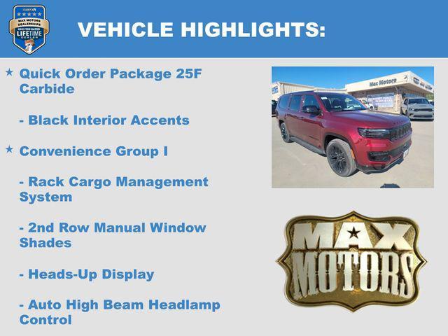 new 2024 Jeep Wagoneer L car, priced at $79,000