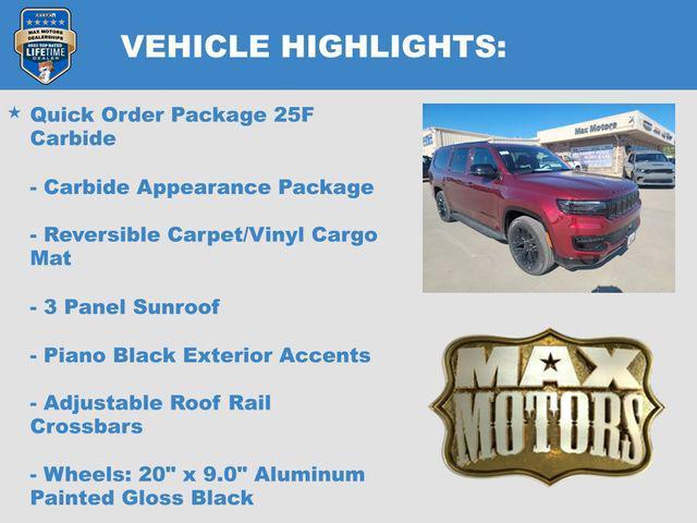 new 2024 Jeep Wagoneer L car, priced at $79,000
