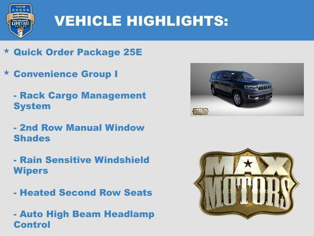 new 2024 Jeep Wagoneer L car, priced at $71,195