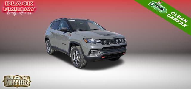 used 2022 Jeep Compass car, priced at $22,380