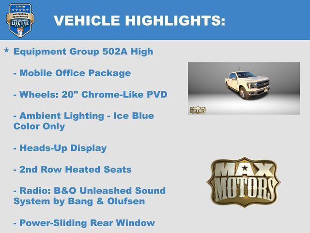 new 2025 Ford F-150 car, priced at $74,779