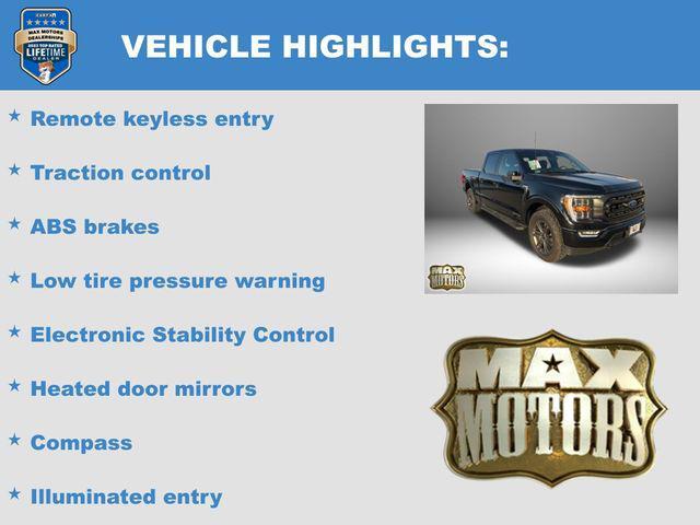 used 2022 Ford F-150 car, priced at $36,100