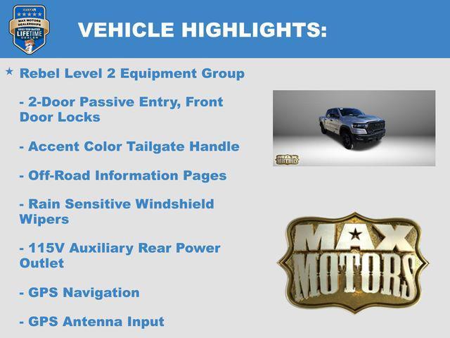 new 2025 Ram 1500 car, priced at $60,112