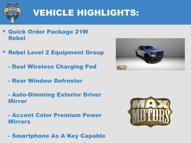 new 2025 Ram 1500 car, priced at $66,288
