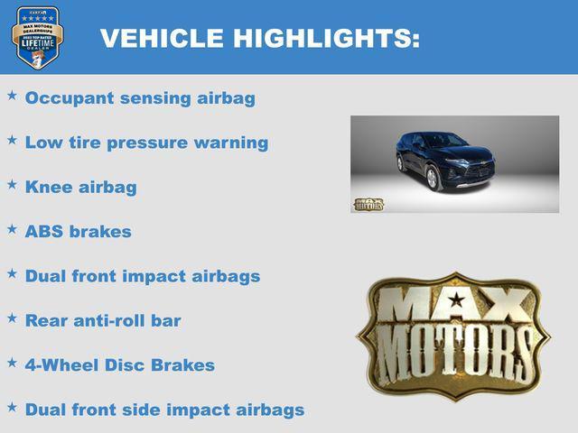 used 2021 Chevrolet Blazer car, priced at $22,300