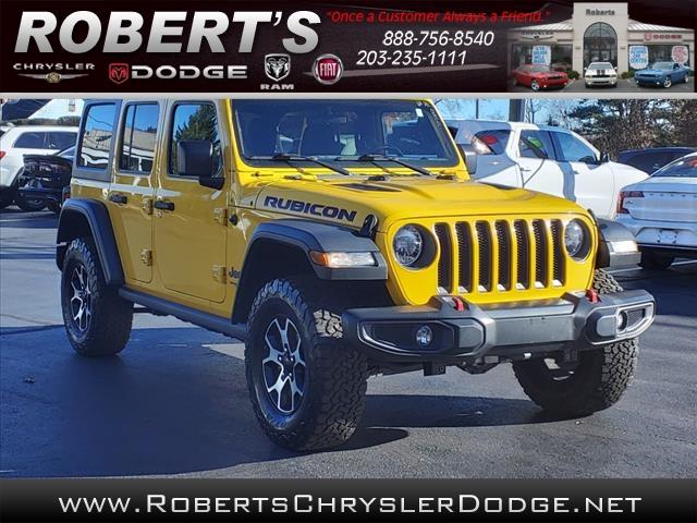 used 2021 Jeep Wrangler Unlimited car, priced at $33,124