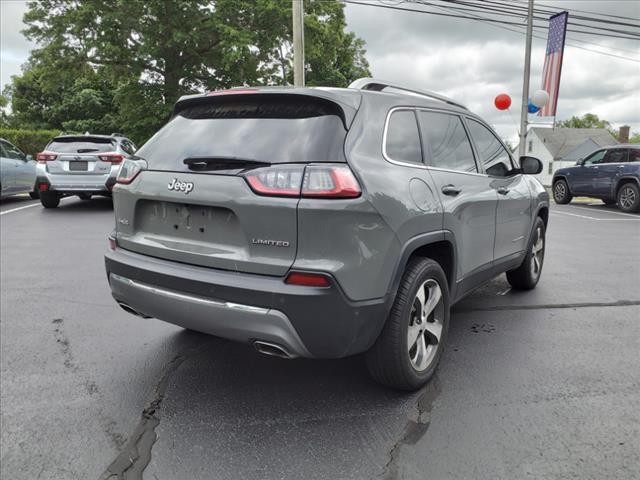 used 2021 Jeep Cherokee car, priced at $20,481