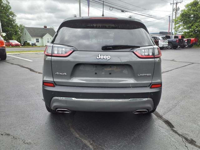 used 2021 Jeep Cherokee car, priced at $20,481