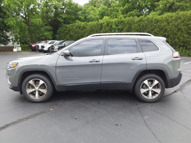 used 2021 Jeep Cherokee car, priced at $20,481