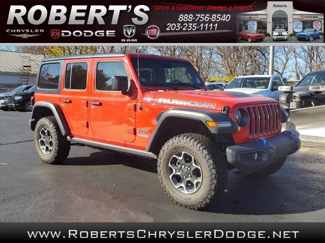 used 2022 Jeep Wrangler Unlimited car, priced at $38,456