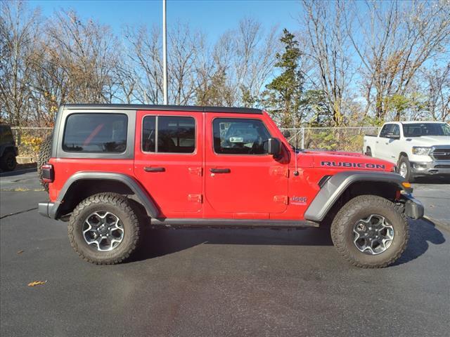 used 2022 Jeep Wrangler Unlimited car, priced at $38,456