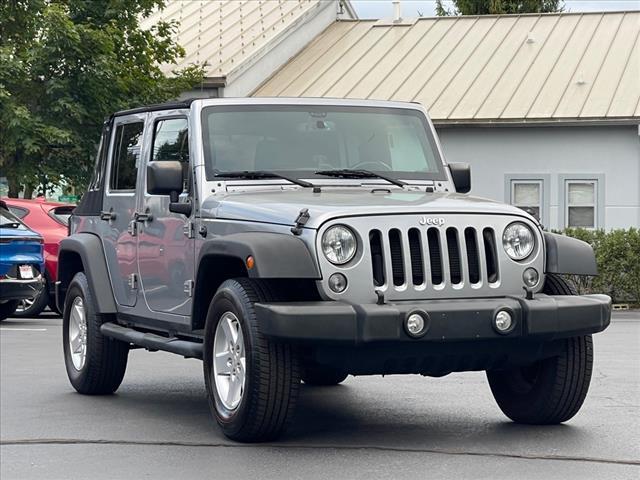 used 2015 Jeep Wrangler Unlimited car, priced at $17,989