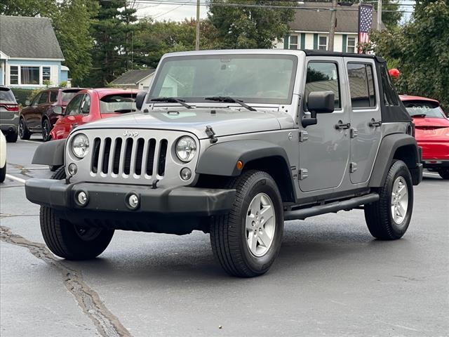 used 2015 Jeep Wrangler Unlimited car, priced at $17,989