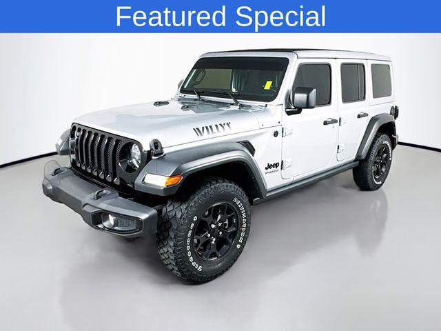 used 2022 Jeep Wrangler car, priced at $32,114