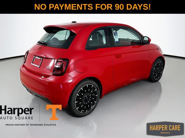 new 2024 FIAT 500e car, priced at $33,595