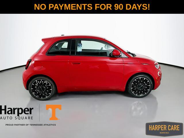 new 2024 FIAT 500e car, priced at $33,595