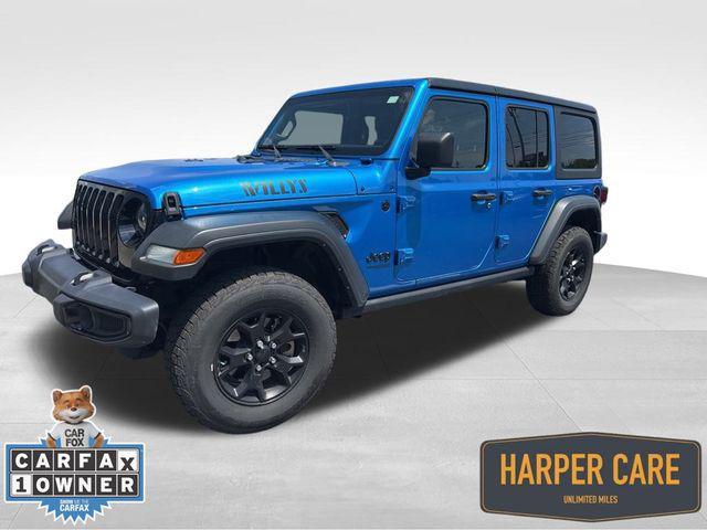 used 2021 Jeep Wrangler car, priced at $27,998