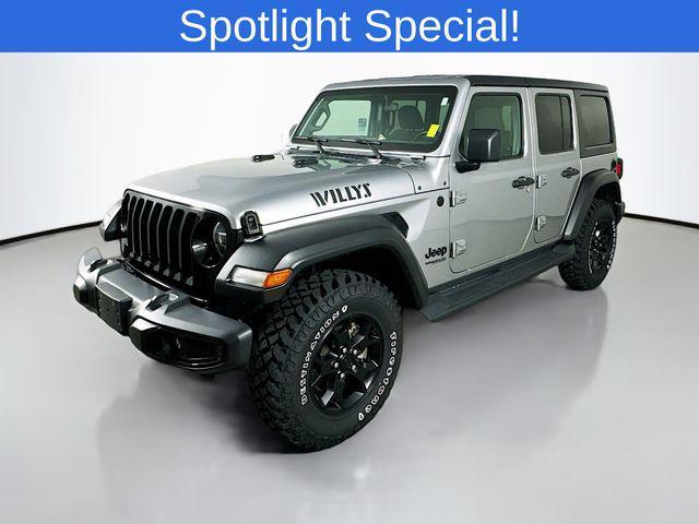 used 2021 Jeep Wrangler car, priced at $26,882