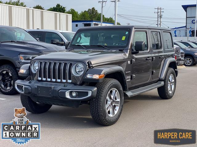 used 2020 Jeep Wrangler Unlimited car, priced at $33,439