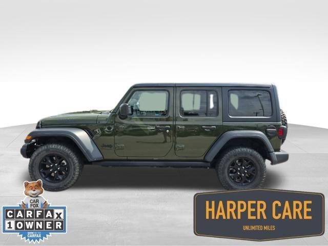 used 2021 Jeep Wrangler car, priced at $28,113