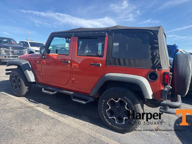 used 2015 Jeep Wrangler Unlimited car, priced at $17,350