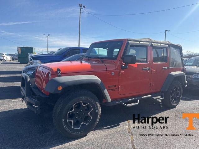 used 2015 Jeep Wrangler Unlimited car, priced at $17,350