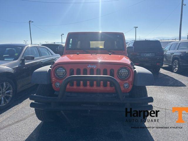 used 2015 Jeep Wrangler Unlimited car, priced at $17,350