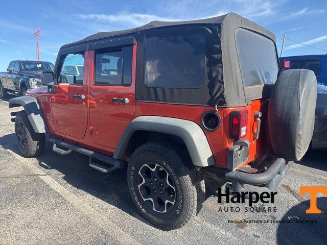 used 2015 Jeep Wrangler Unlimited car, priced at $17,350