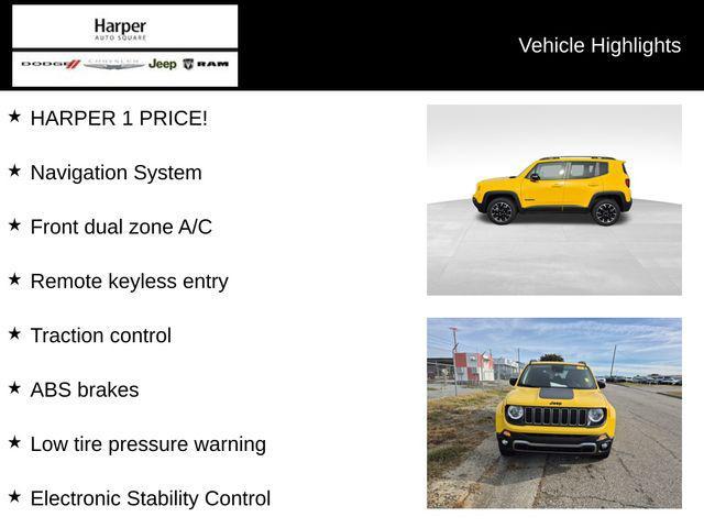 used 2023 Jeep Renegade car, priced at $20,890
