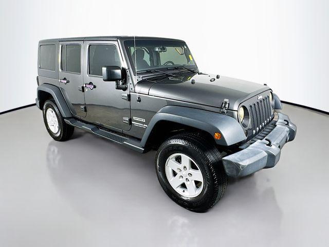 used 2017 Jeep Wrangler Unlimited car, priced at $19,643
