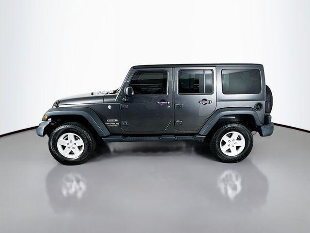 used 2017 Jeep Wrangler Unlimited car, priced at $19,643