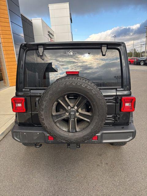 used 2021 Jeep Wrangler Unlimited car, priced at $27,386