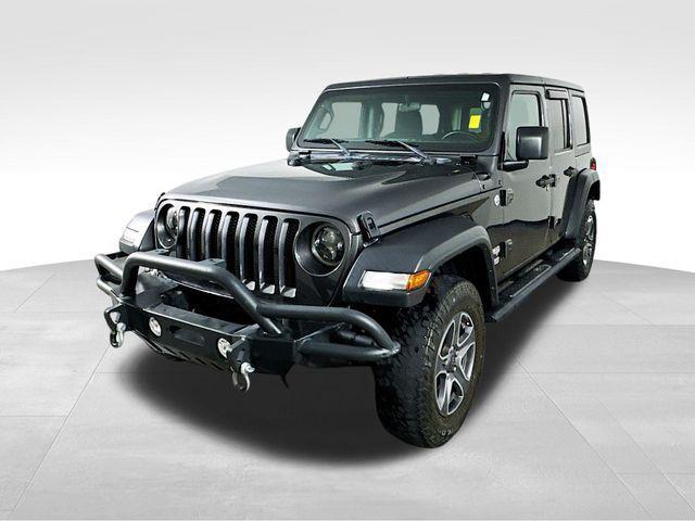used 2019 Jeep Wrangler Unlimited car, priced at $21,477
