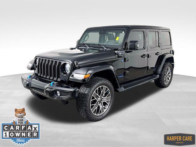 used 2022 Jeep Wrangler Unlimited 4xe car, priced at $32,714