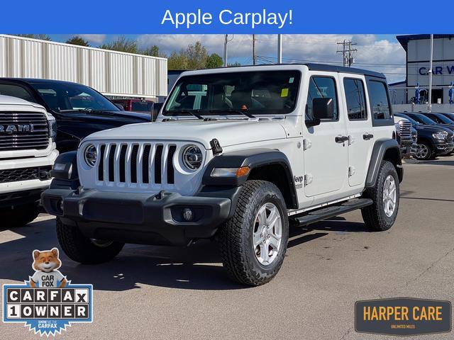 used 2020 Jeep Wrangler Unlimited car, priced at $31,563