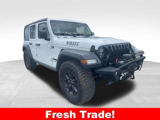 used 2020 Jeep Wrangler Unlimited car, priced at $28,559