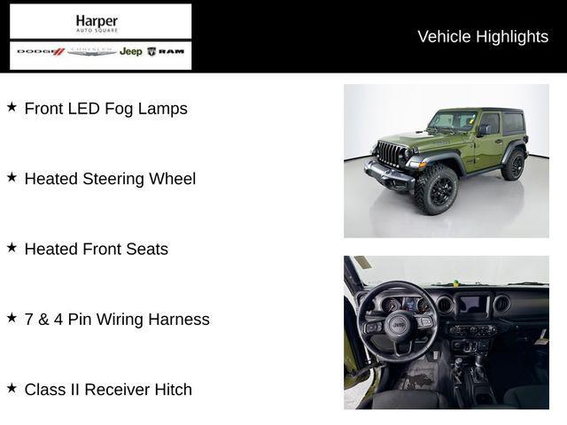 used 2023 Jeep Wrangler car, priced at $32,154