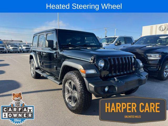 used 2021 Jeep Wrangler Unlimited car, priced at $27,486