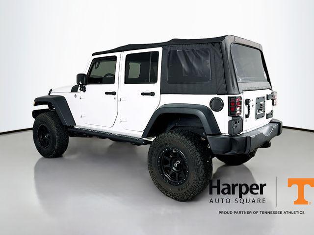 used 2015 Jeep Wrangler Unlimited car, priced at $15,596