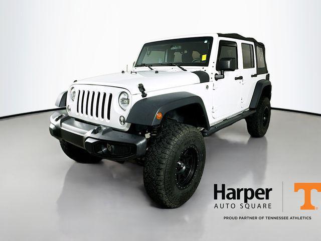 used 2015 Jeep Wrangler Unlimited car, priced at $15,596