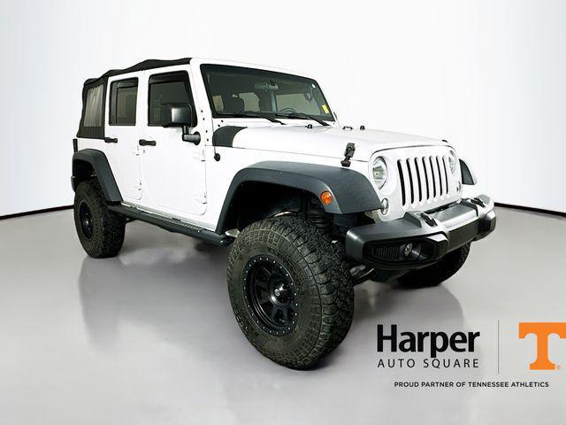 used 2015 Jeep Wrangler Unlimited car, priced at $15,596