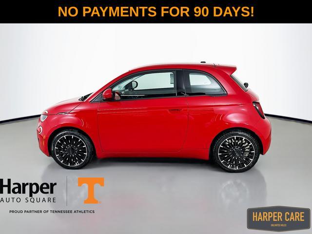 new 2024 FIAT 500e car, priced at $33,595