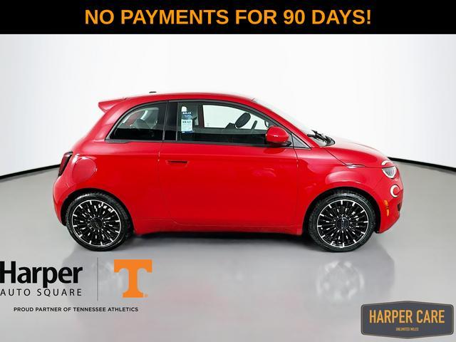 new 2024 FIAT 500e car, priced at $33,595