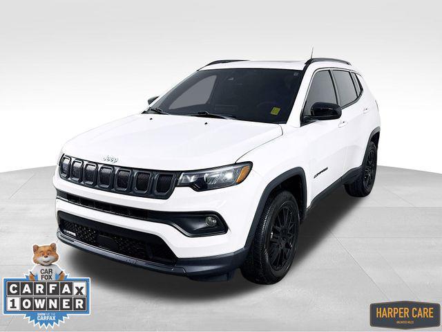 used 2022 Jeep Compass car, priced at $18,495