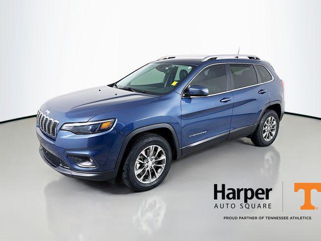 used 2021 Jeep Cherokee car, priced at $16,046