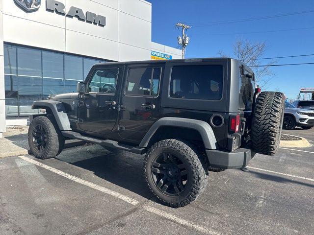 used 2015 Jeep Wrangler Unlimited car, priced at $15,000